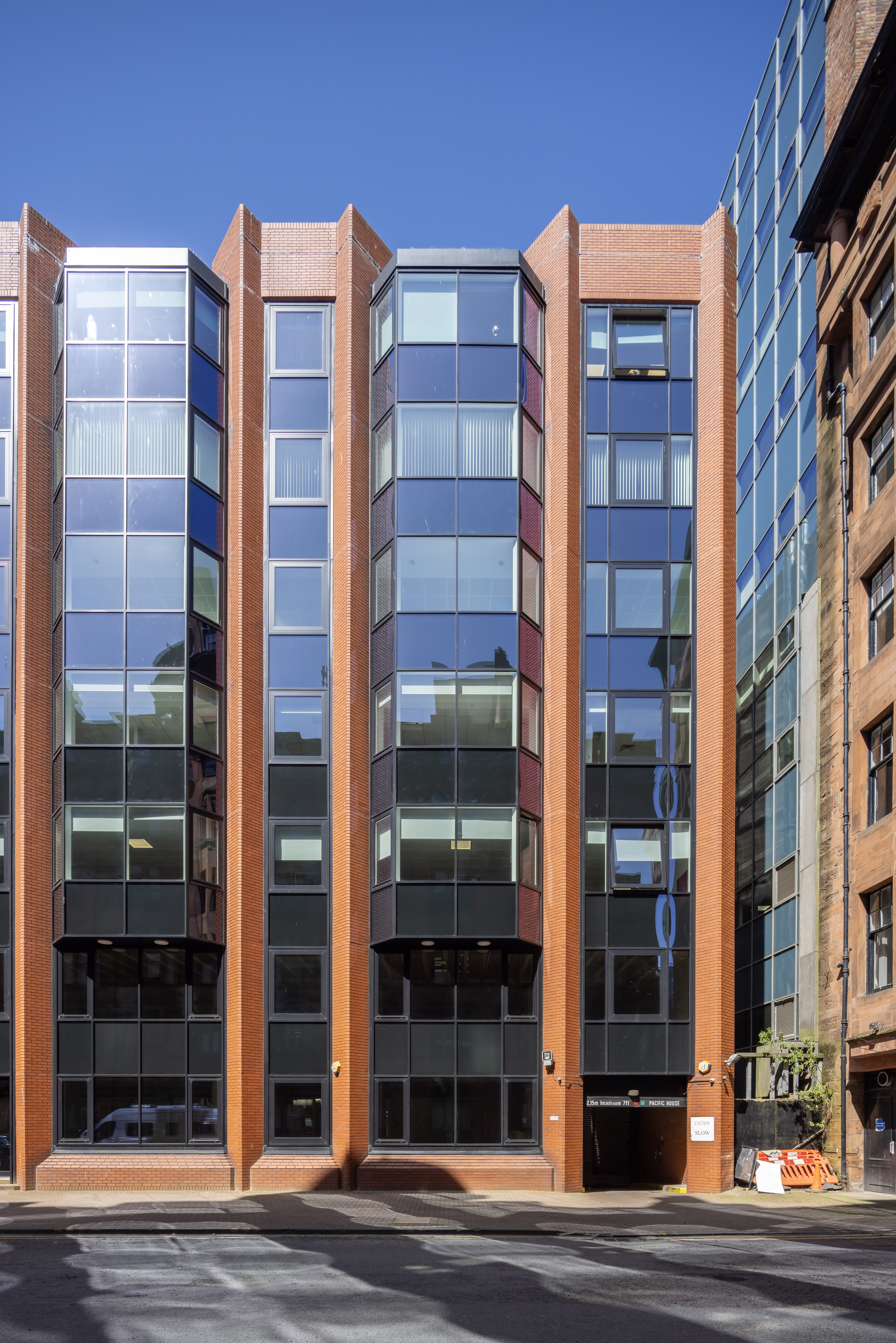 Pacific House, Glasgow – aluminium curtain walling and windows by Marshall Brown