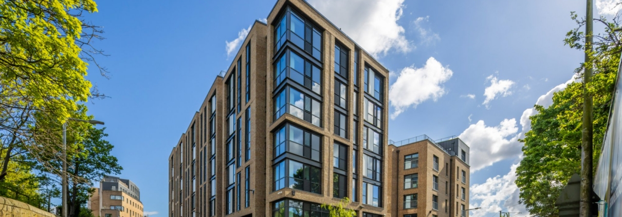 Unite Student Accommodation, Abbey Lane – aluminium windows by Marshall Brown