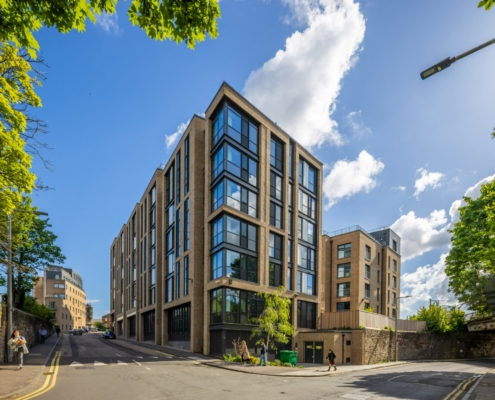 Unite Student Accommodation, Abbey Lane – aluminium windows by Marshall Brown