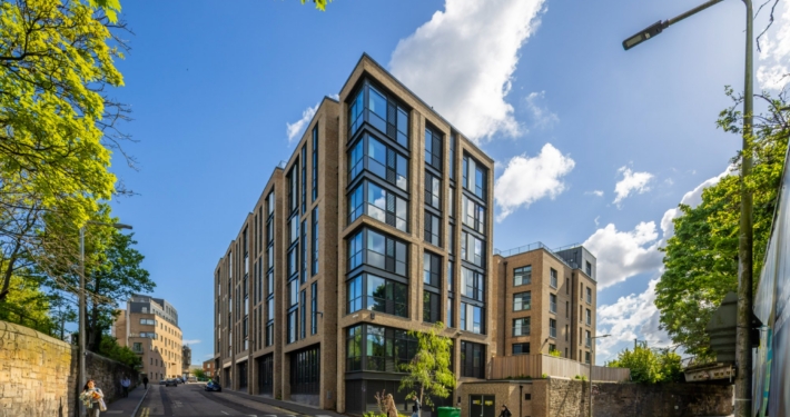 Unite Student Accommodation, Abbey Lane – aluminium windows by Marshall Brown