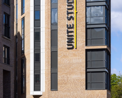 abbey-lane-7 Unite Student Accommodation, Abbey Lane – aluminium curtain walling and windows by Marshall Brown