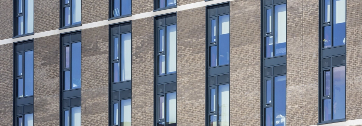 Haymarket, Edinburgh – aluminium windows by Marshall Brown